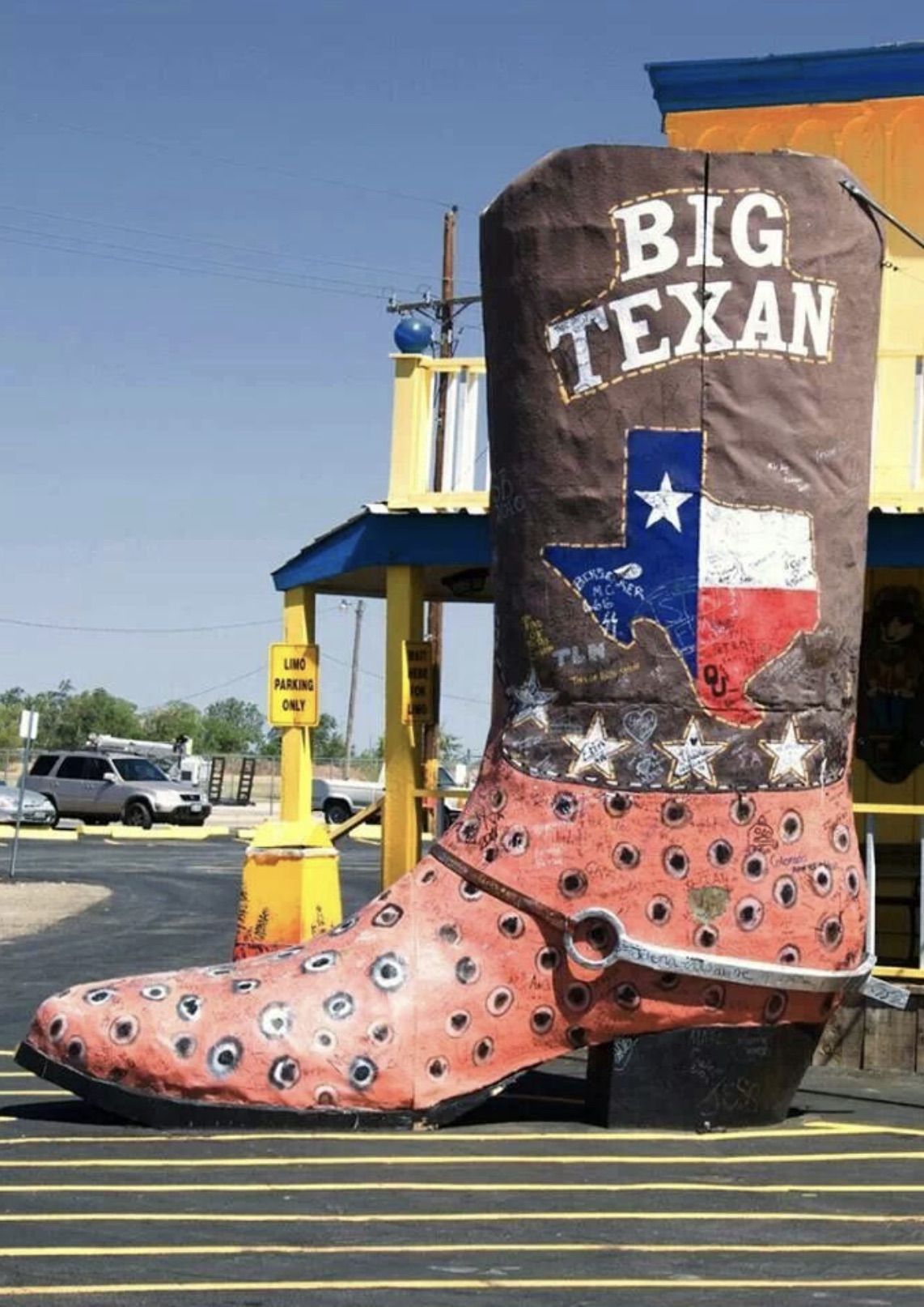 inflatable - Limo Parking Only Big Texan